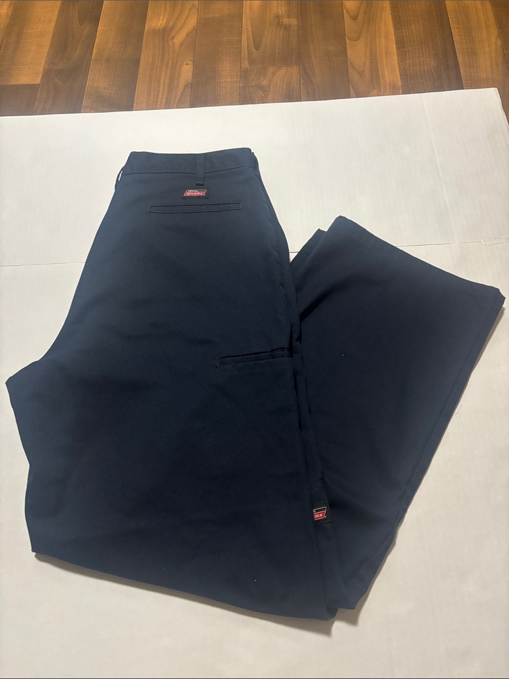 Dickies Men's Navy Relaxed Work Cargo Pants No Tag Workwear Utility Casual